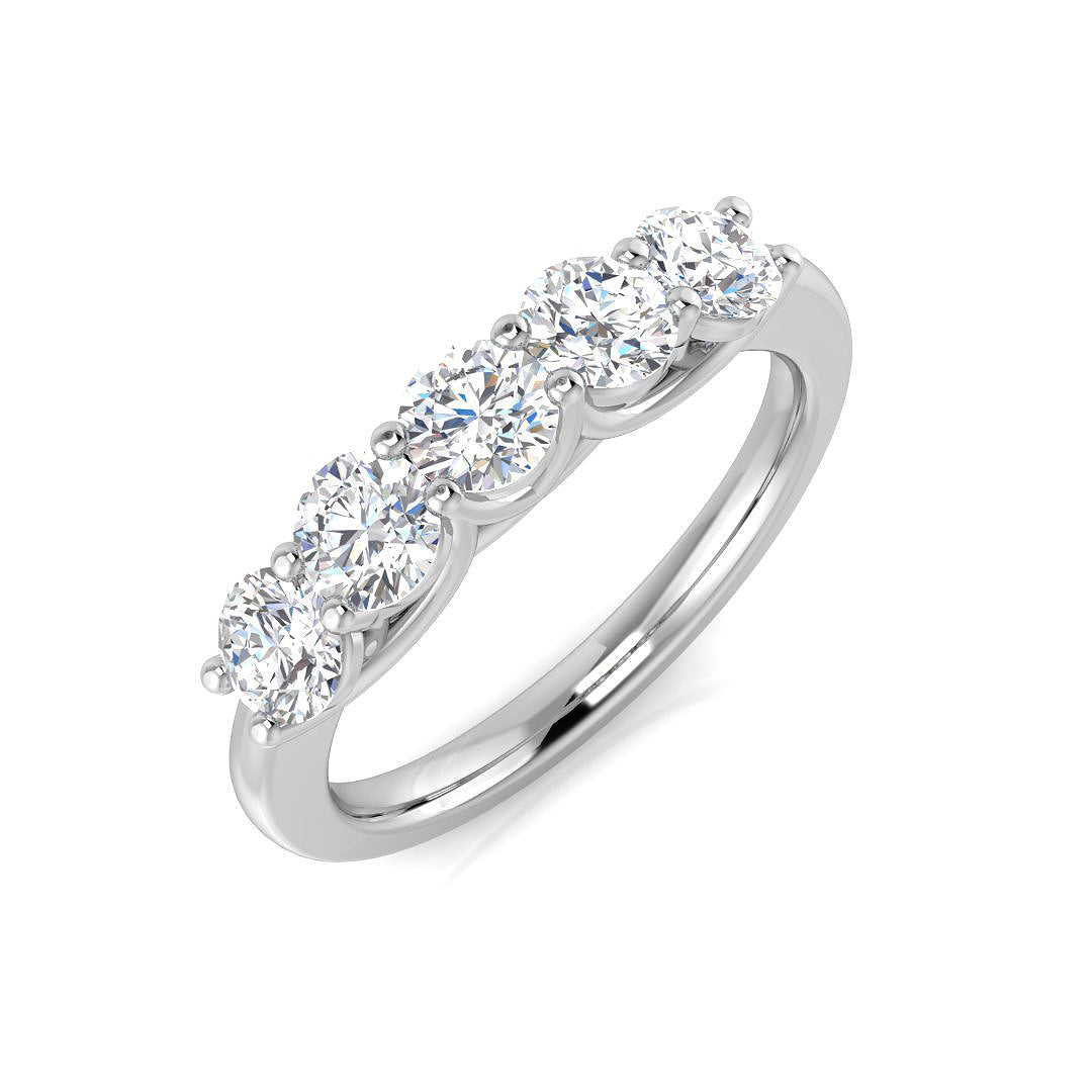 XYR6747 — Ring - 9k White Gold