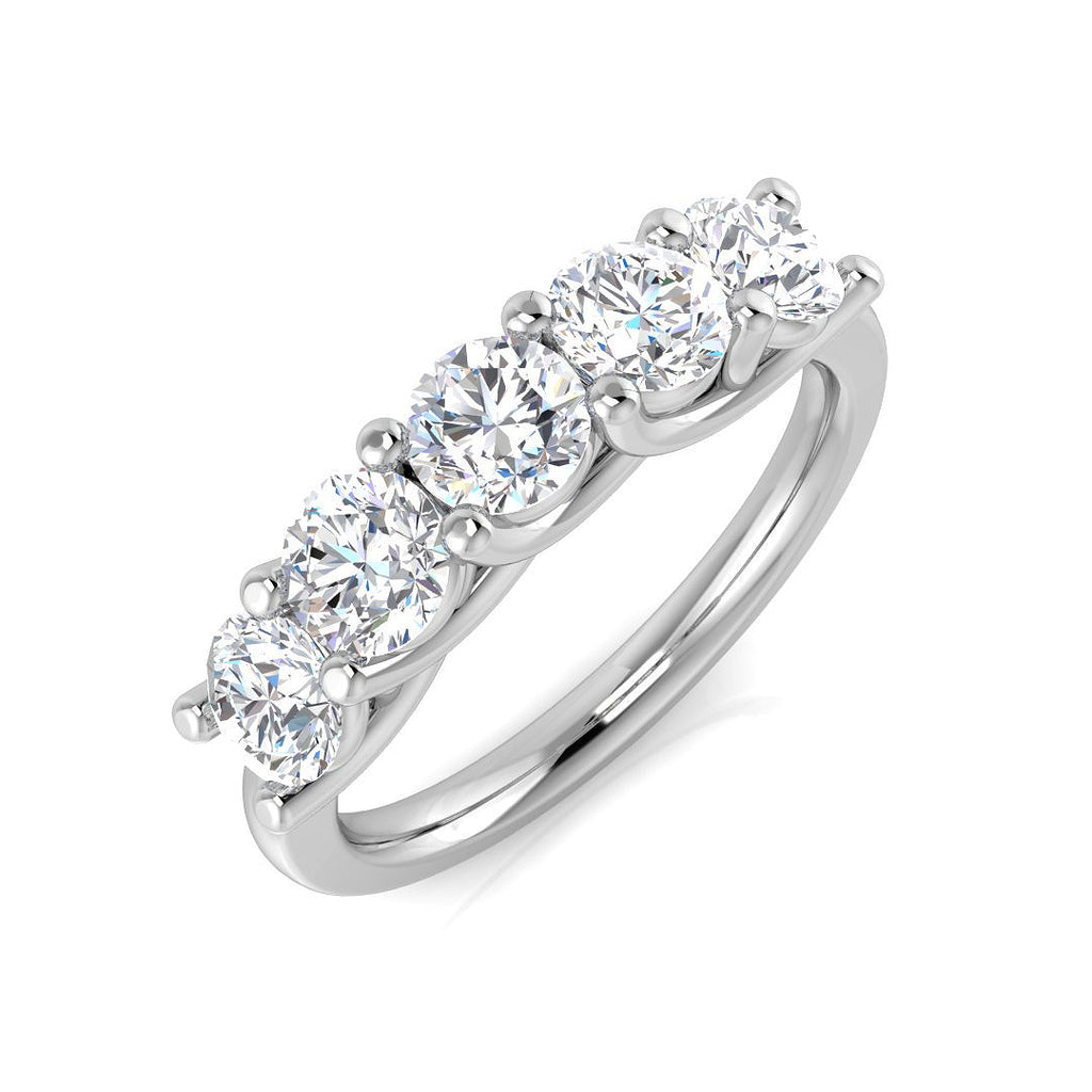 XYR6750 — Ring - 9k White Gold