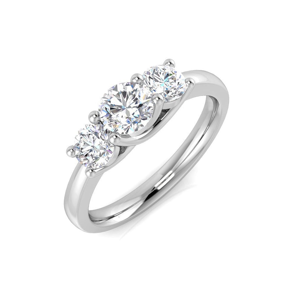 XYR6776 — Ring - 9k White Gold
