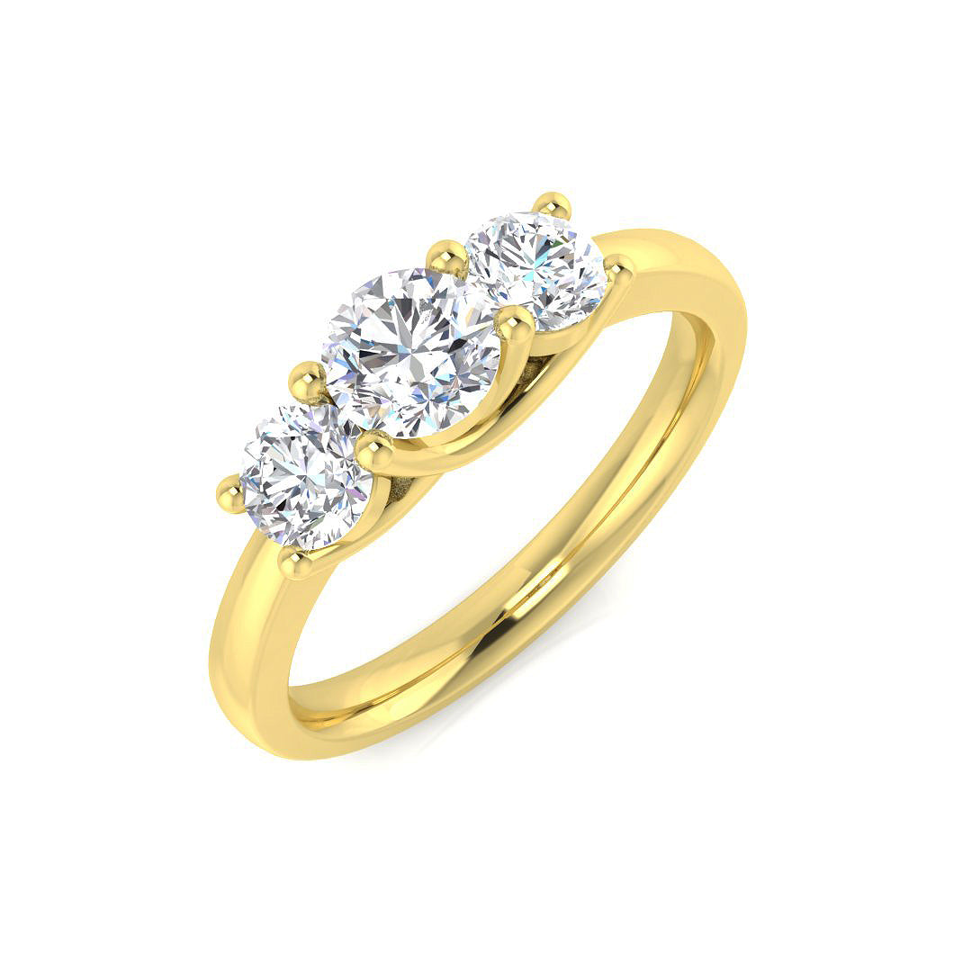 XYR6776 — Ring - 9k Yellow Gold