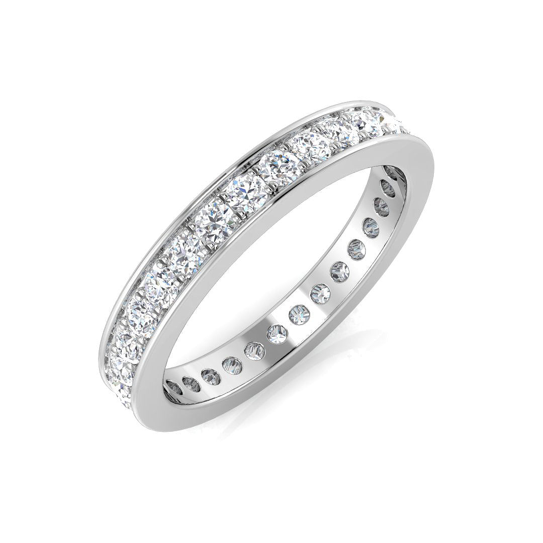 XYR6797 — Ring - 9 KT White Gold