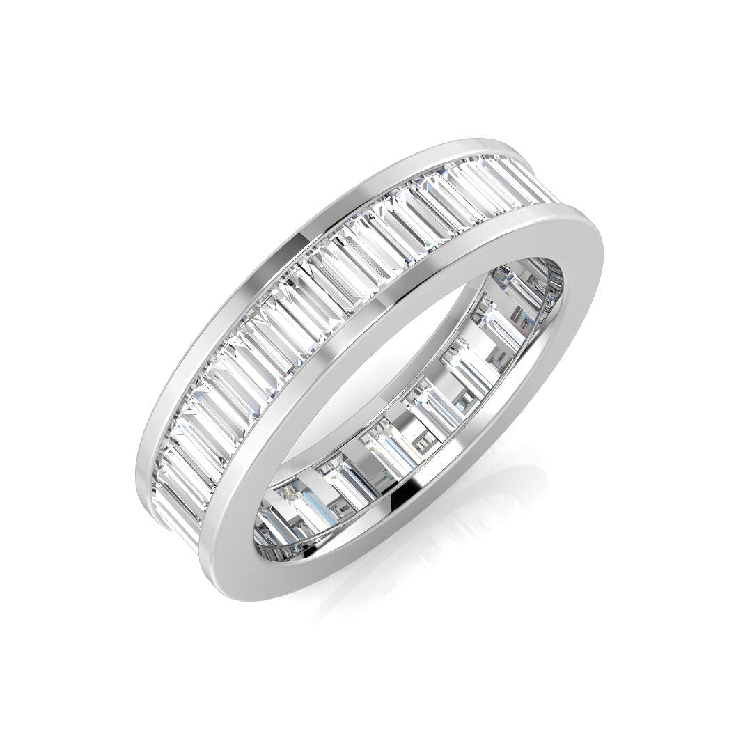 XYR6854B — Ring - 9k White Gold
