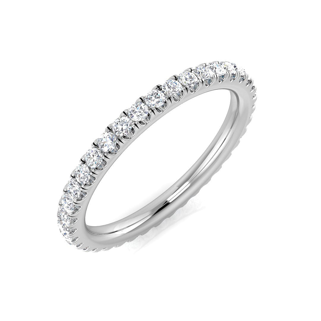 XYR6922 — Ring - 9k White Gold