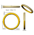 XYR7026 — Ring - 950 Platinum detail