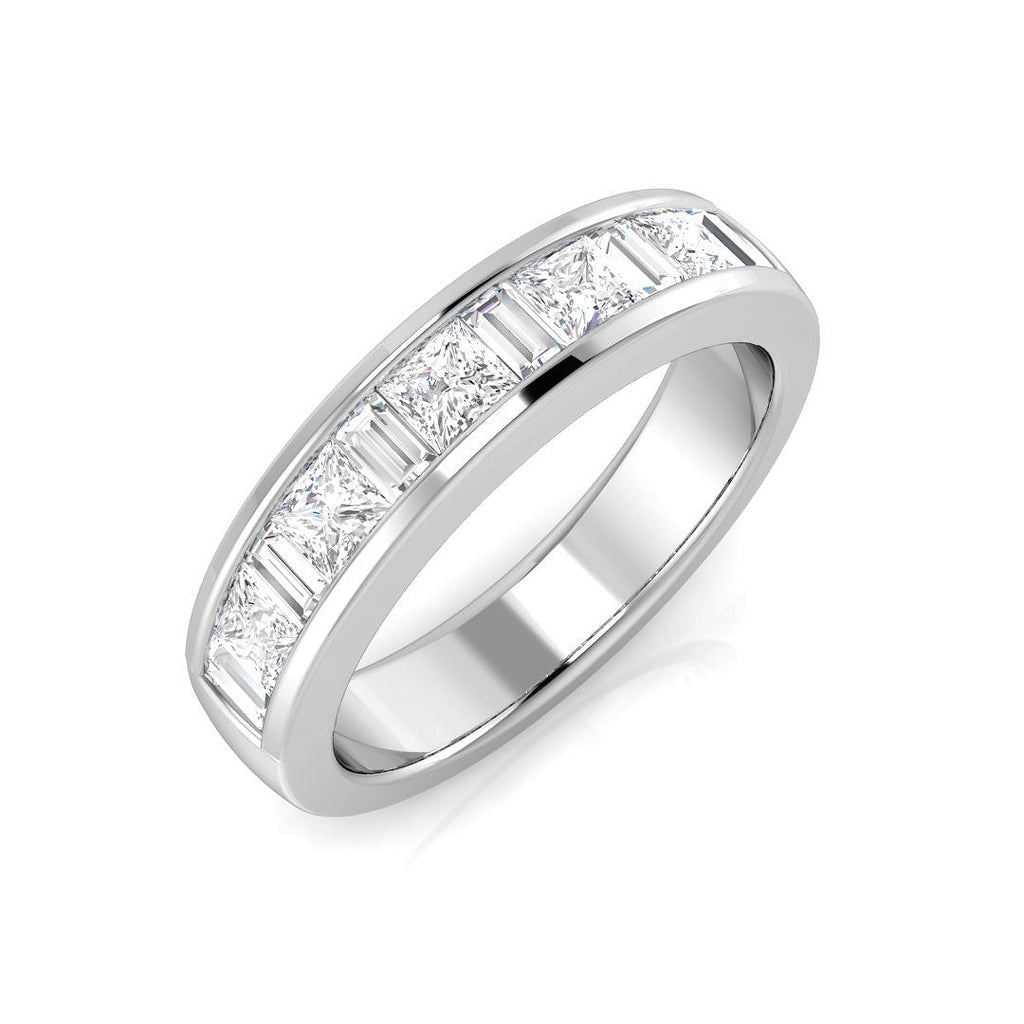 XYR8611 — Ring - 9k White Gold