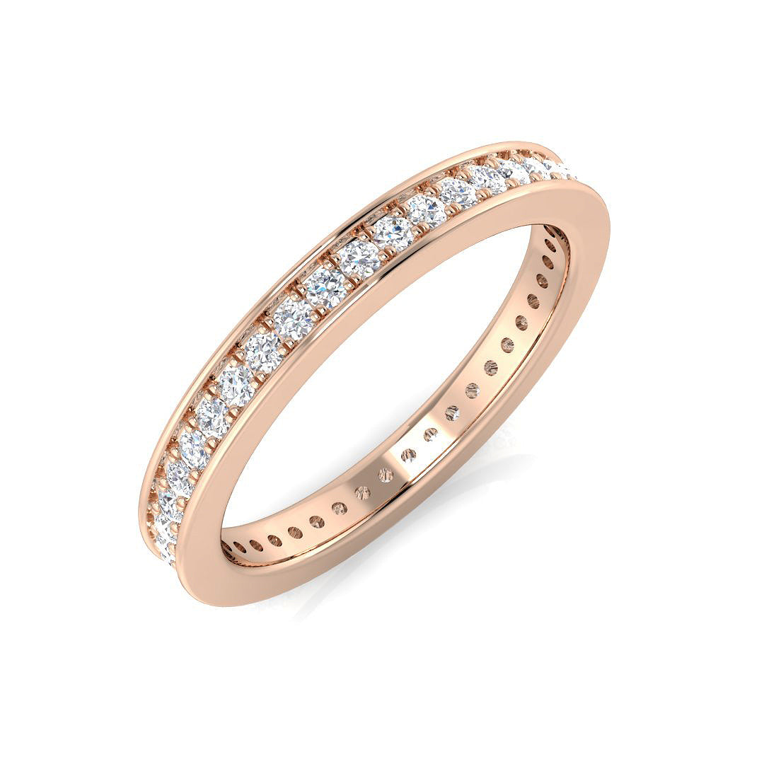 XYR8614 — Ring - 9k Rose Gold