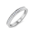 XYR8614 — Ring - 9k White Gold