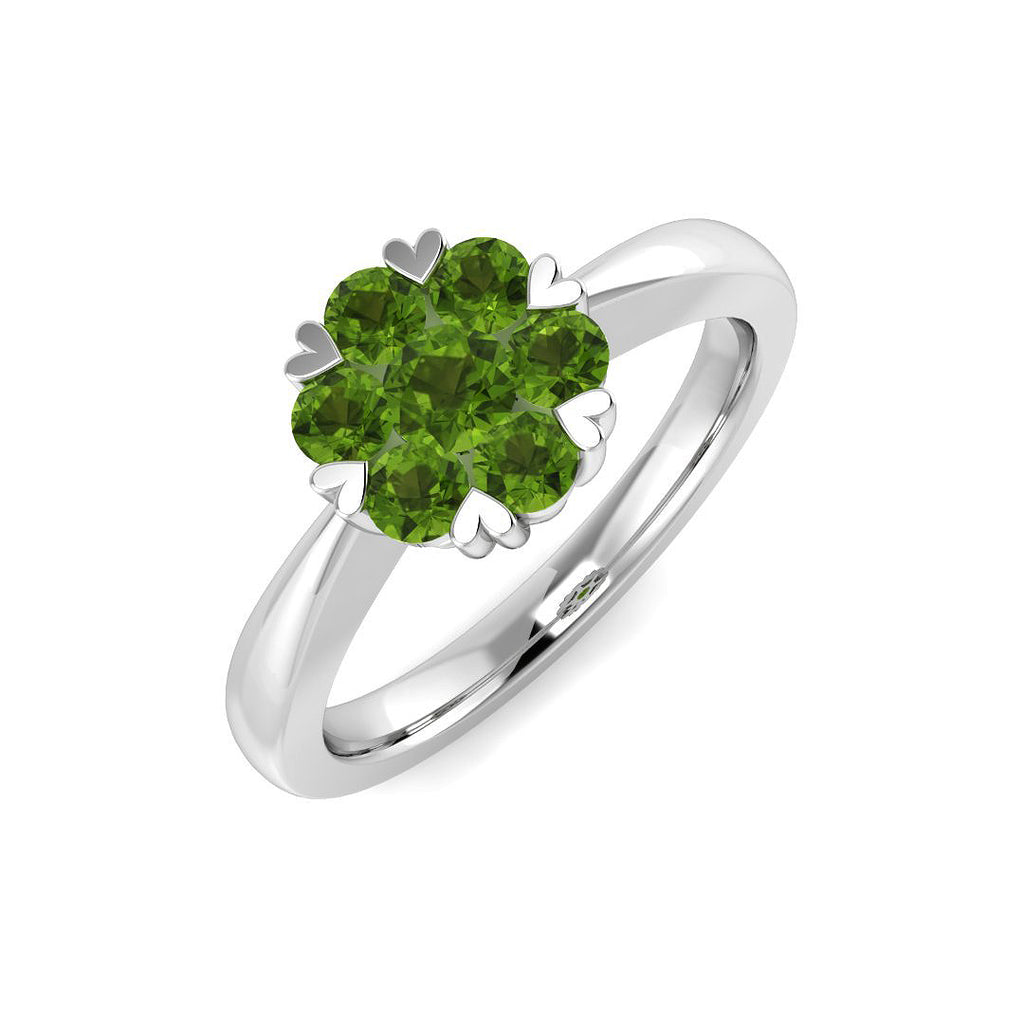 XYR8888 — Ring - 18 KT White Gold