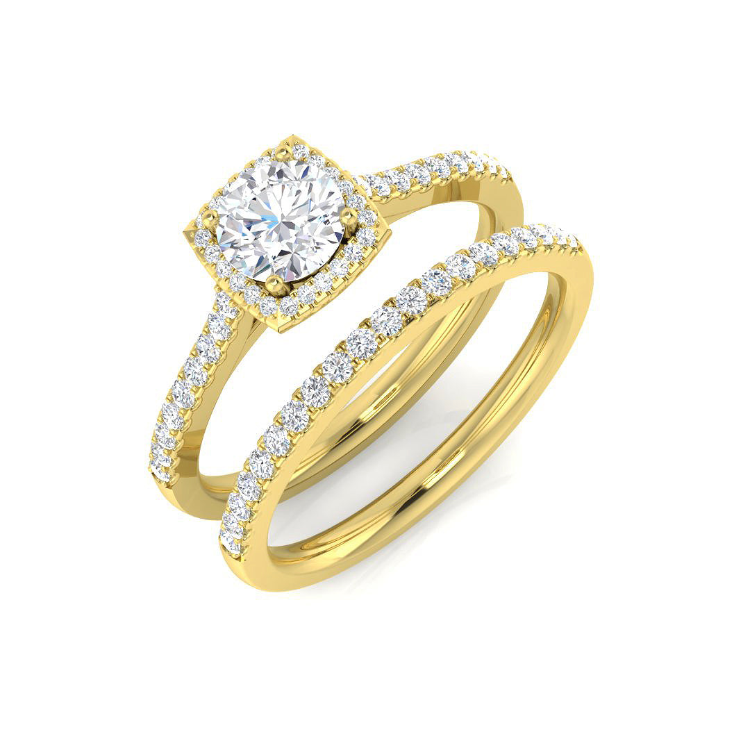 XYR9203 — Ring - 9k Yellow Gold