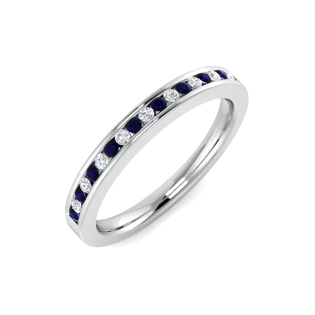 XYR9332 — Ring - 9k White Gold