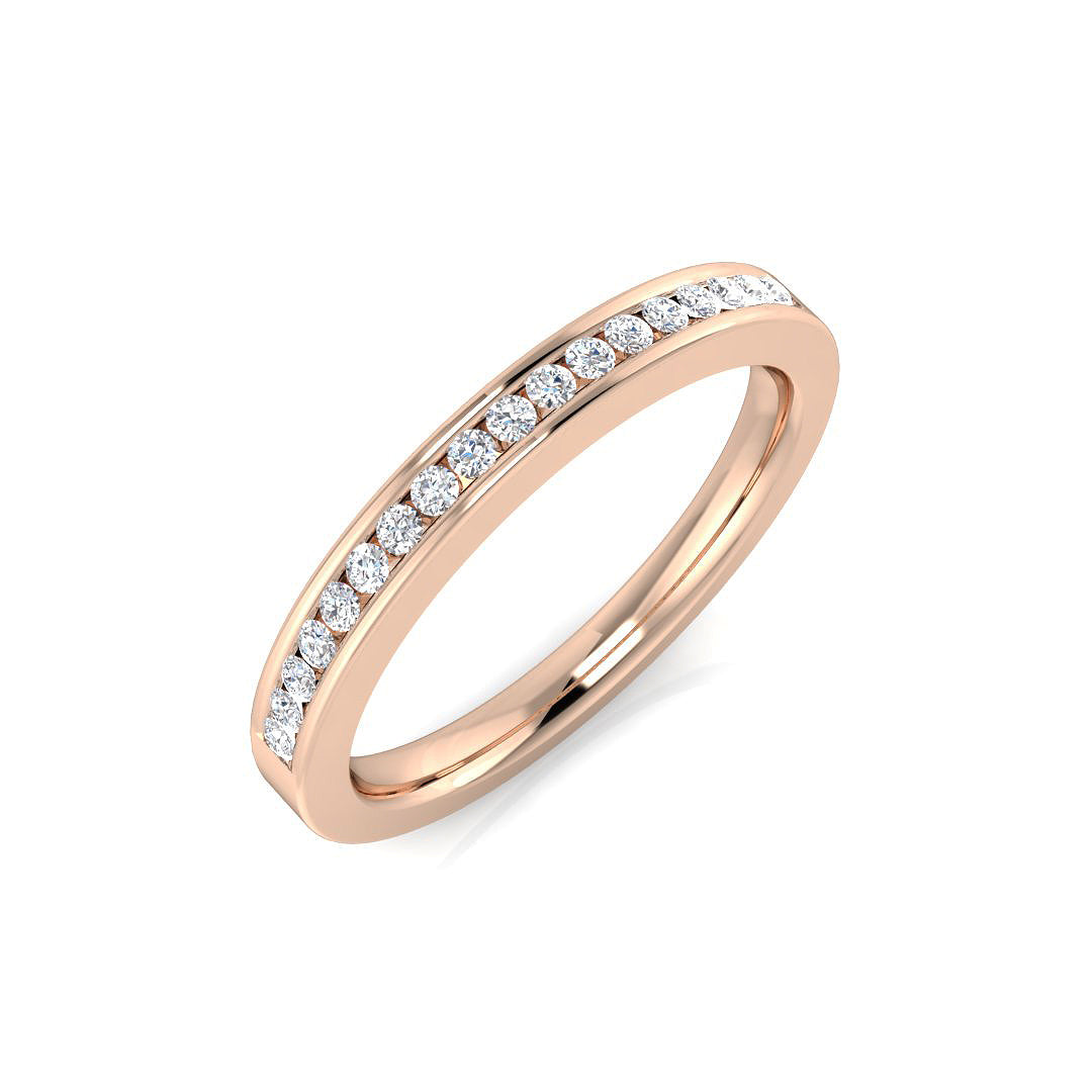 XYR9332 — Ring - 9k Rose Gold