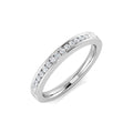XYR9332 — Ring - 9 KT White Gold